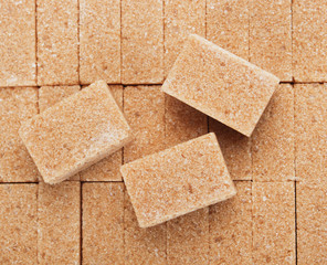 Cane sugar cubes