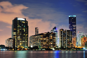 Naklejka premium Miami urban architecture