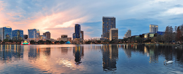 Fototapeta na wymiar Orlando panorama