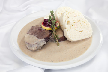 The roast sirloin