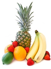 Fresh tropical fruit