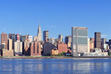 Fototapeta na wymiar New York City Manhattan Midtown