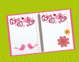 cute notebook