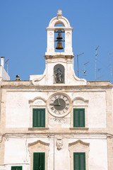 Fototapeta na wymiar Polignano Mare Town Hall
