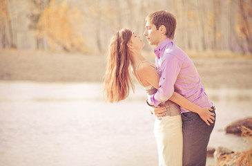 Fototapeta premium happy couple