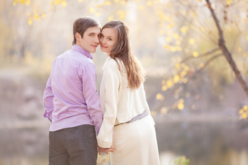 Fototapeta premium happy couple