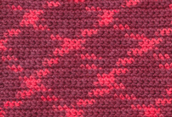 Background - crochet - variegated yarn
