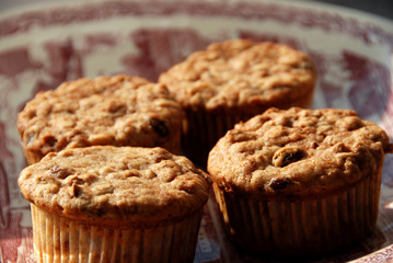 Four muffins