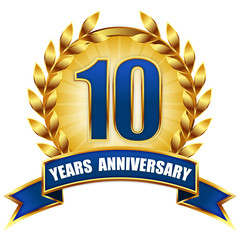10 years anniversary