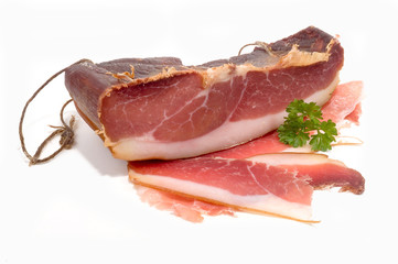 Geräucherter Schweineschinken