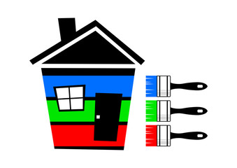 Colorful house
