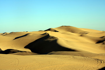 Fototapeta na wymiar Dunes w Kalifornii Yuma