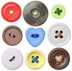 Sewing buttons