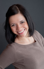 Fototapeta premium the smiling girl