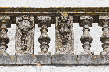 Fototapeta premium Amati palace. Cisternino. Puglia. Italy.