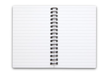 blank notepad