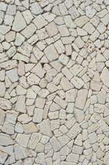 Texture pavimentazione in pietra bianca