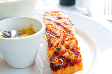 grilled salmon