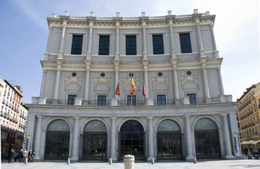 Fototapeta premium Royal theatre, madrid