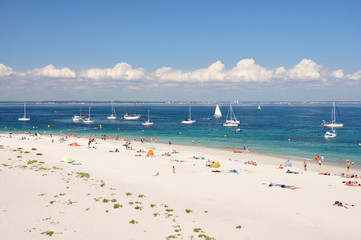 Obraz premium plage convexe, Groix 4