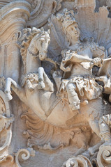 Basilica of St. Martino. Martina Franca. Puglia. Italy.