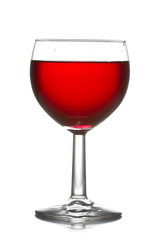 wineglass with red wine