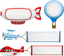 Air Travel Banners