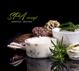 SPA background. Shallow DOF 