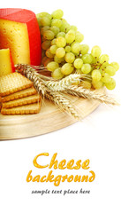 Cheese background 