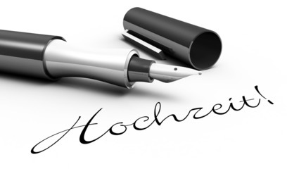 Hochzeit! - Stift Konzept