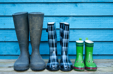 rubber boots