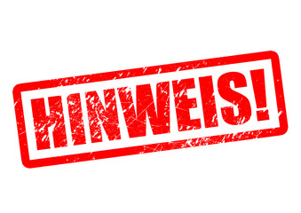 Hinweis