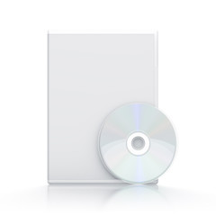 White package with CD - DVD