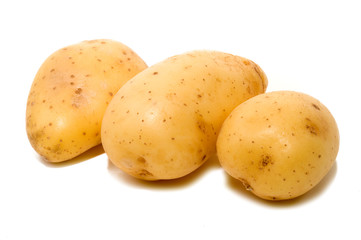 Rohe Kartoffeln