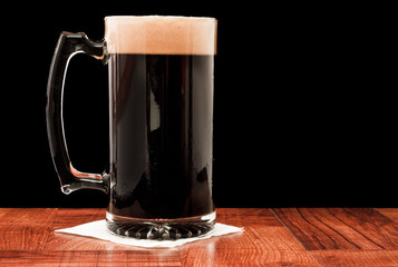 Stout Isolated on black