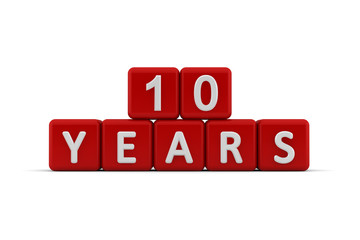 Red letter cubes 10 years