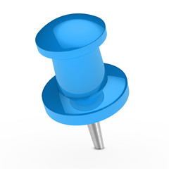 blue pin