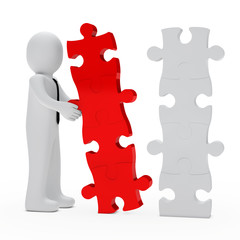 businessman puzzle