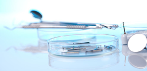 Close-up Dental Instruments