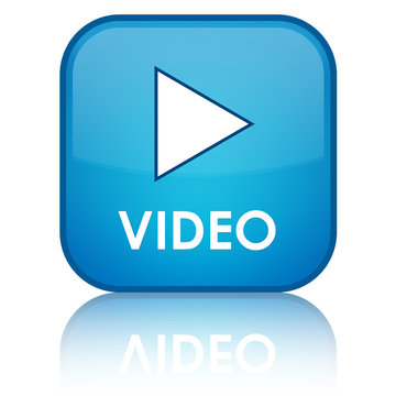 "VIDEO" blue button
