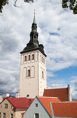 View over St Olaf's Church