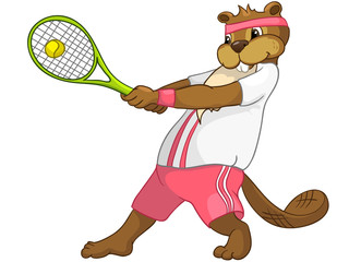 Beaver CREES. Look for Funny Beaver by Keyword "CREES". © Visual Generation