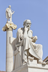 Fototapeta na wymiar Starożytny grecki filozof Sokrates