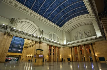 Zelfklevend Fotobehang Union Station Chicago. © rudi1976