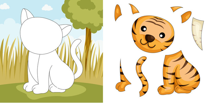 Tiger puzzle