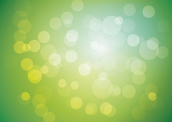 Spring abstract bokeh background