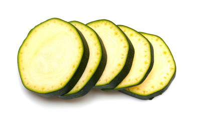 slices of zucchini