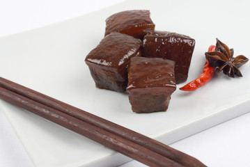 Red-Braised Belly Pork - Chinese red-cooked pork belly