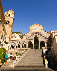 Fototapeta na wymiar Kościół Amalfi Włochy