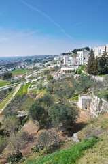 Panoramic view of Cisternino. Puglia. Italy.